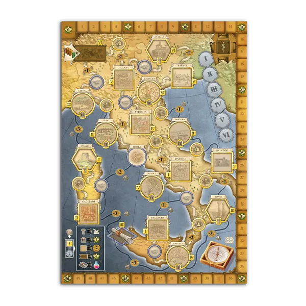 cranio-creations-newton-italy-grand-tour-carte-alternative image 1