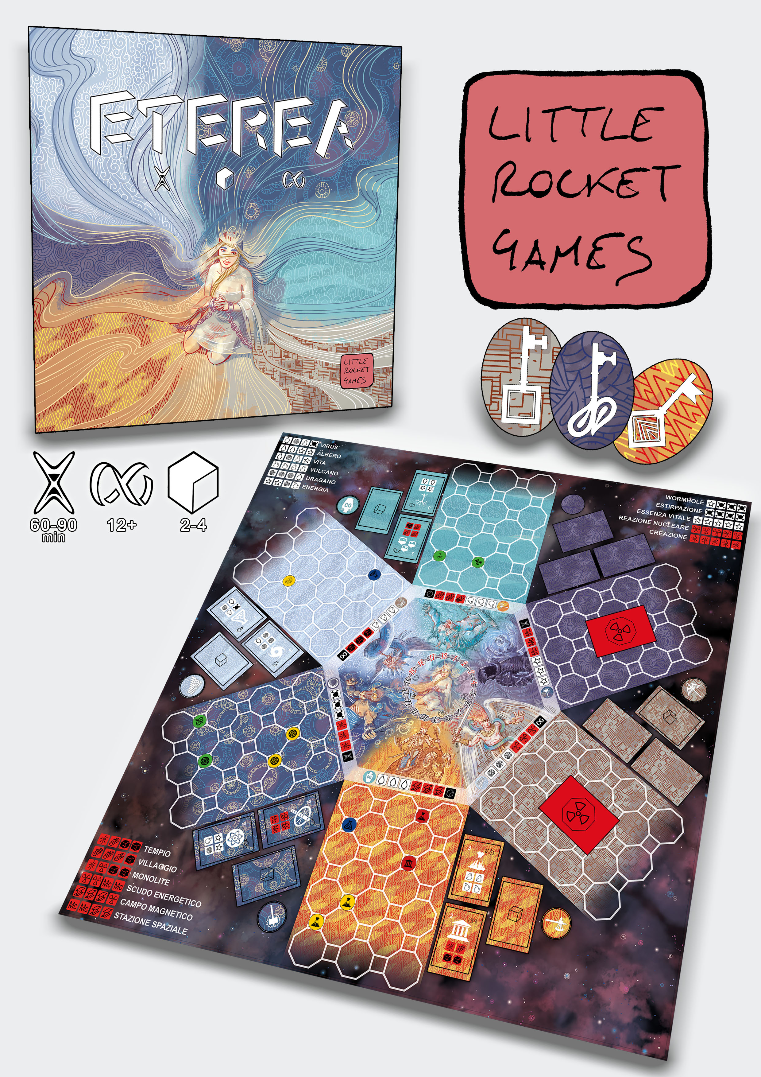 little-rocket-blue-collection-eterea-jeu-plateau-strat-gie-2-4 image 2