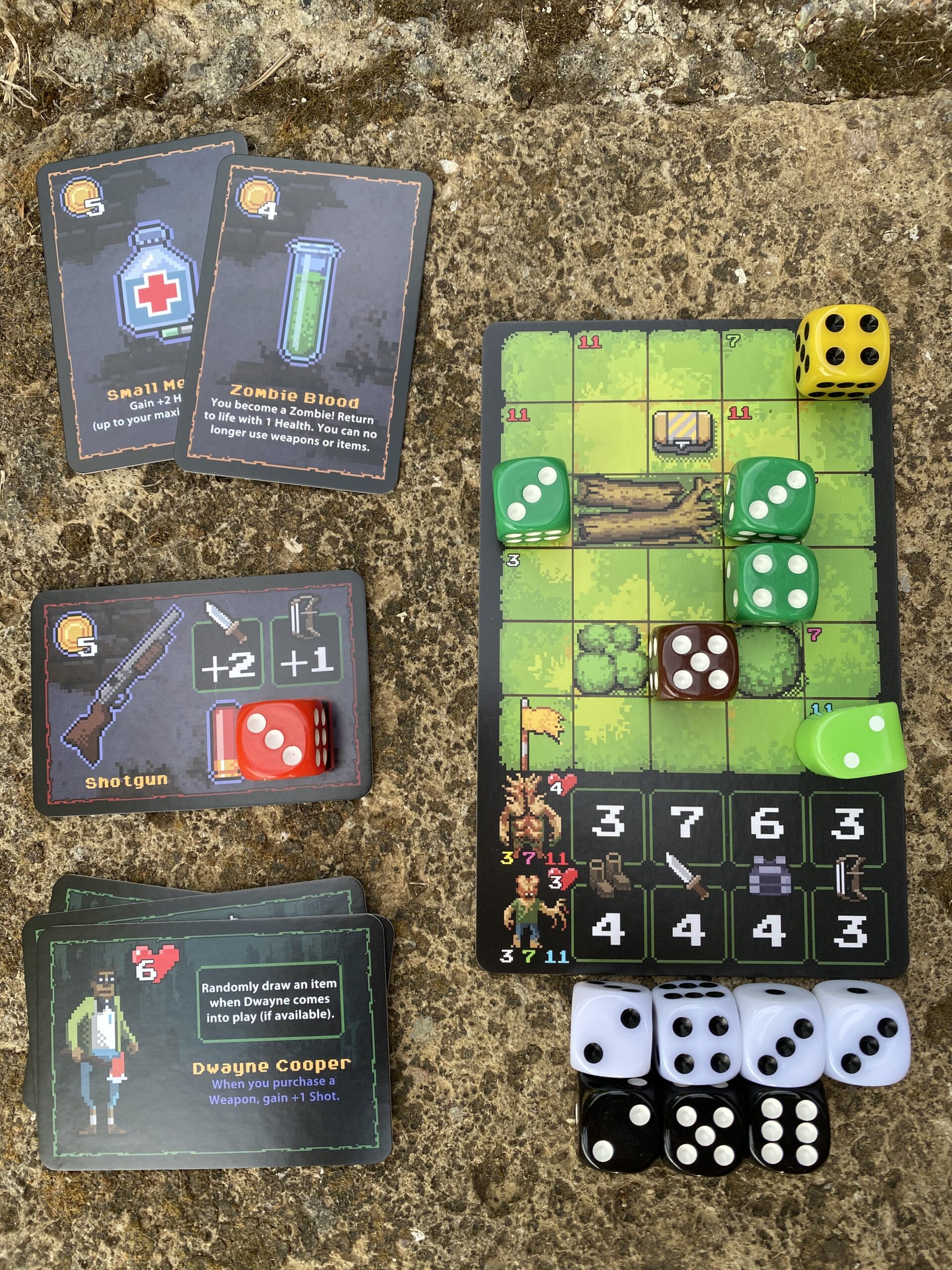 little-rocket-blue-collection-z-horde-jeu-solo-survie-zombie image 3