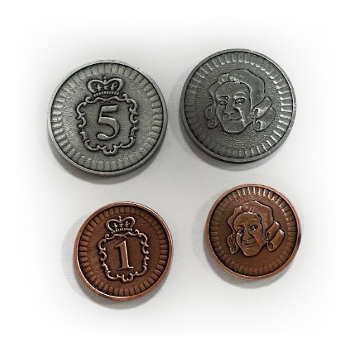 cranio-creations-newton-metal-coins-set-m-tal image 1