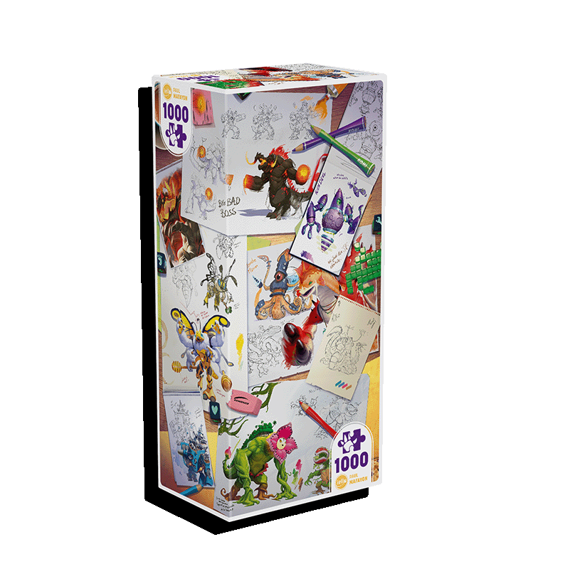 mancalamaro-kanagawa-making-of-monsters-puzzle-1000-pi-ces image 1