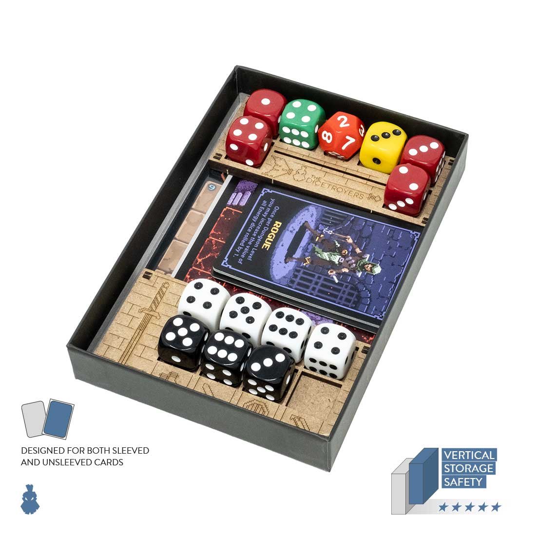 little-rocket-games-one-card-dungeon-organizer-insert-rangement image 3