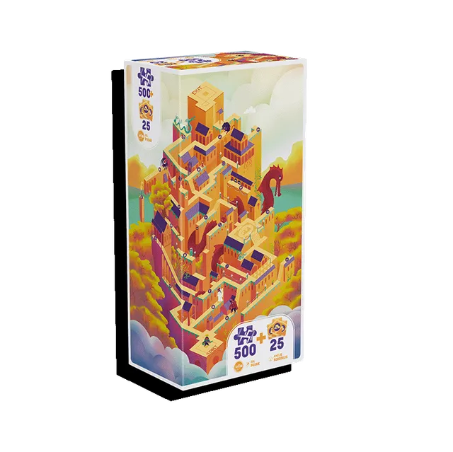 mancalamaro-tokaido-puzzle-play-donjon-chateau-500-pi-ces image 1