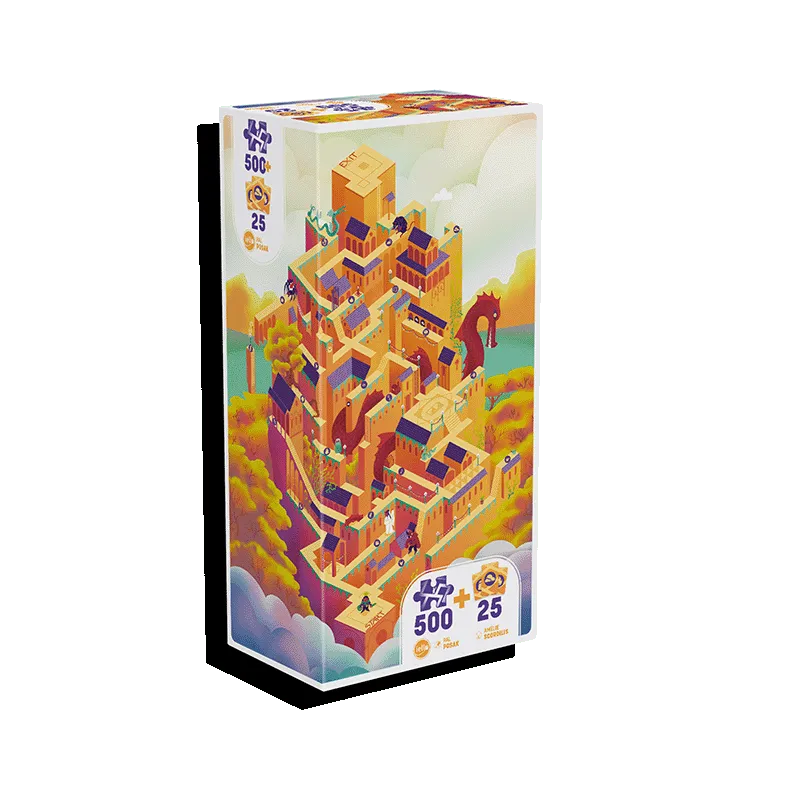 mancalamaro-tokaido-puzzle-play-donjon-chateau-500-pi-ces image 1