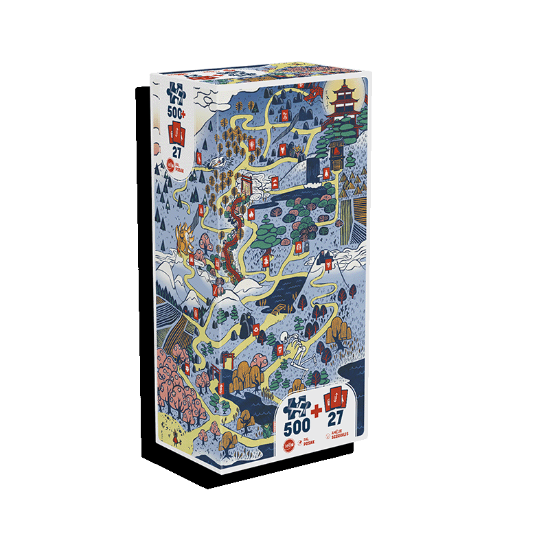 mancalamaro-puzzle-play-donjon-la-foret-puzzle-500-pi-ces image 1