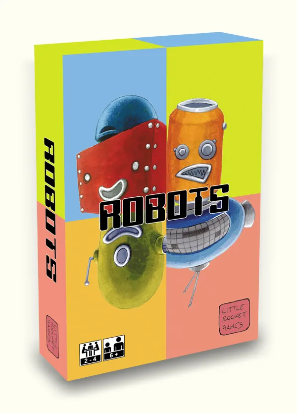 little-rocket-games-robots-blue-collection-jeu-de-cartes-robot-6-ans image 1