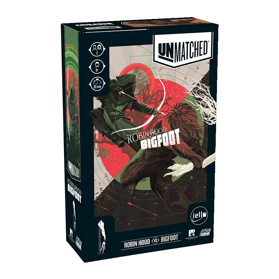 mancalamaro-unmatched-robin-hood-vs-bigfoot-jeu-de-figurines image 1
