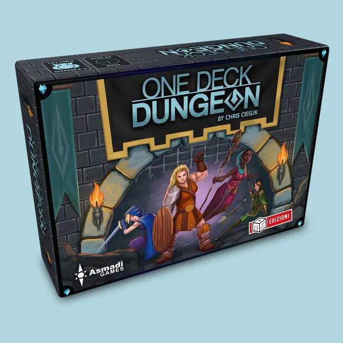 ms-edizioni-four-against-darkness-one-deck-dungeon-jeu-de-cartes image 1