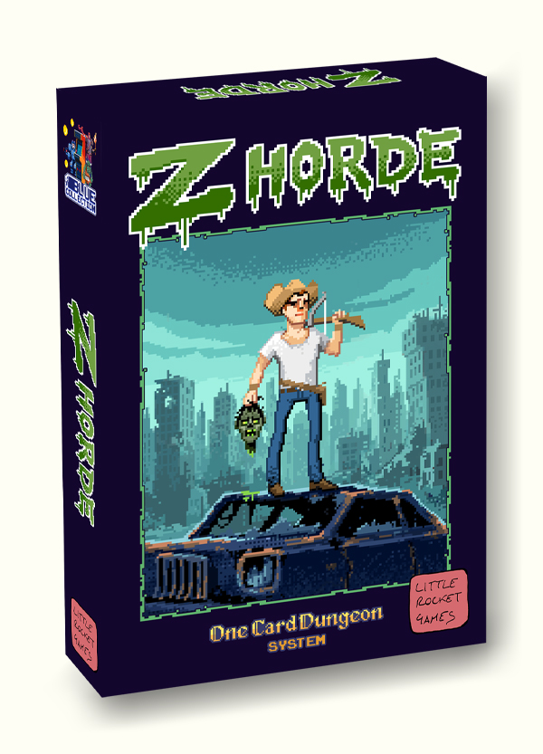little-rocket-blue-collection-z-horde-jeu-solo-survie-zombie image 1