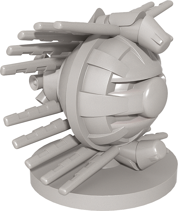 starship-interstellar-sonde-gouvernementale-miniature-plastique image 1