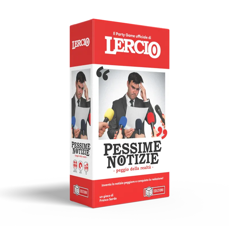 ms-edizioni-lercio-pessime-notizie-jeu-de-cartes-humour image 1