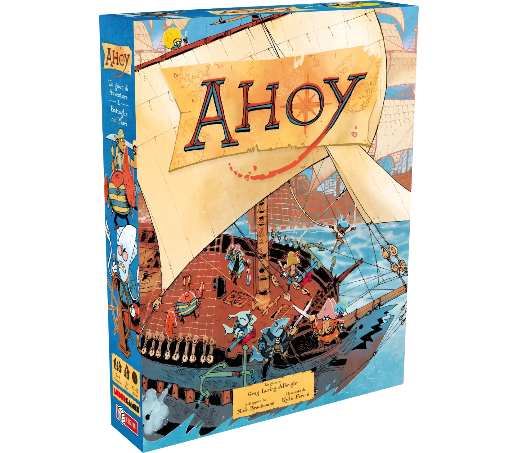 ms-edizioni-ahoy-jeu-de-soci-t-pirates-dition-italienne image 1