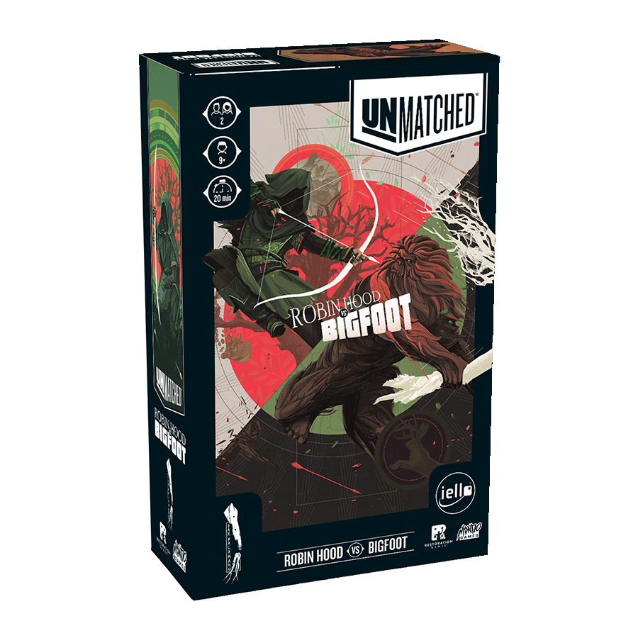 mancalamaro-unmatched-robin-hood-vs-bigfoot-jeu-de-figurines image 1