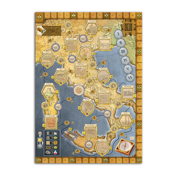 cranio-creations-newton-italy-grand-tour-carte-alternative image 1