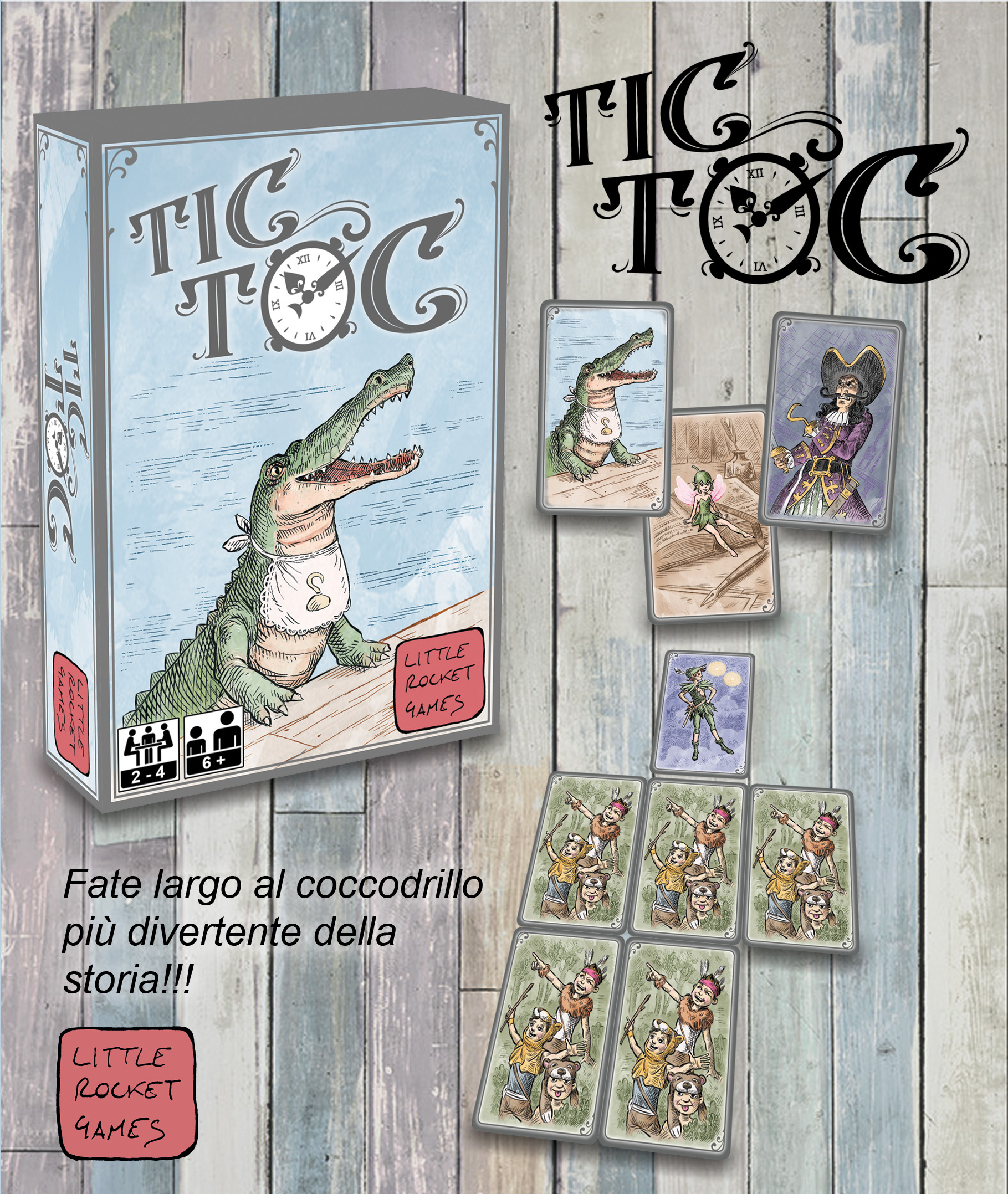 little-rocket-games-tic-toc-jeu-de-cartes-peter-pan-pirate image 2