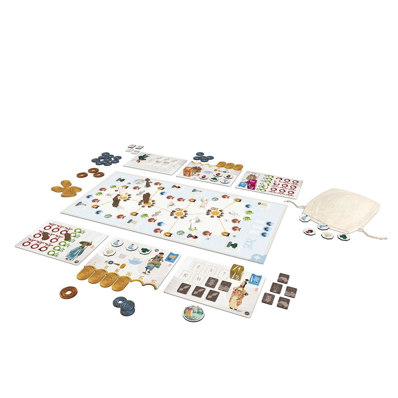 mancalamaro-tokaido-duo-jeu-de-soci-t-voyage-1-2-joueurs image 2