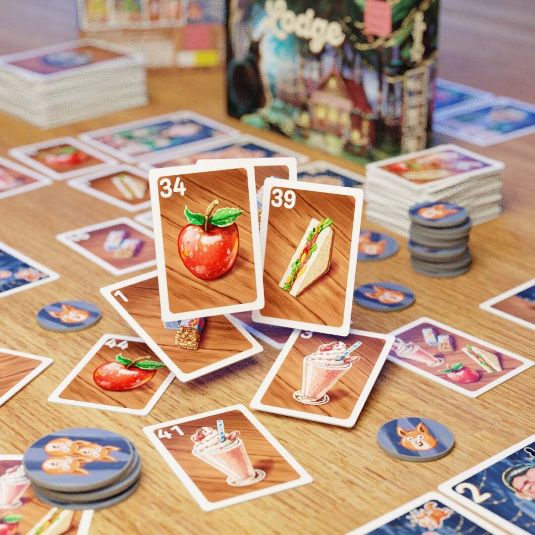 little-rocket-games-blue-collection-lodge-jeu-de-cartes-cureuils-2-6-joueurs image 2
