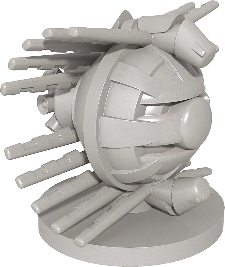 starship-interstellar-sonde-gouvernementale-miniature-plastique image 1