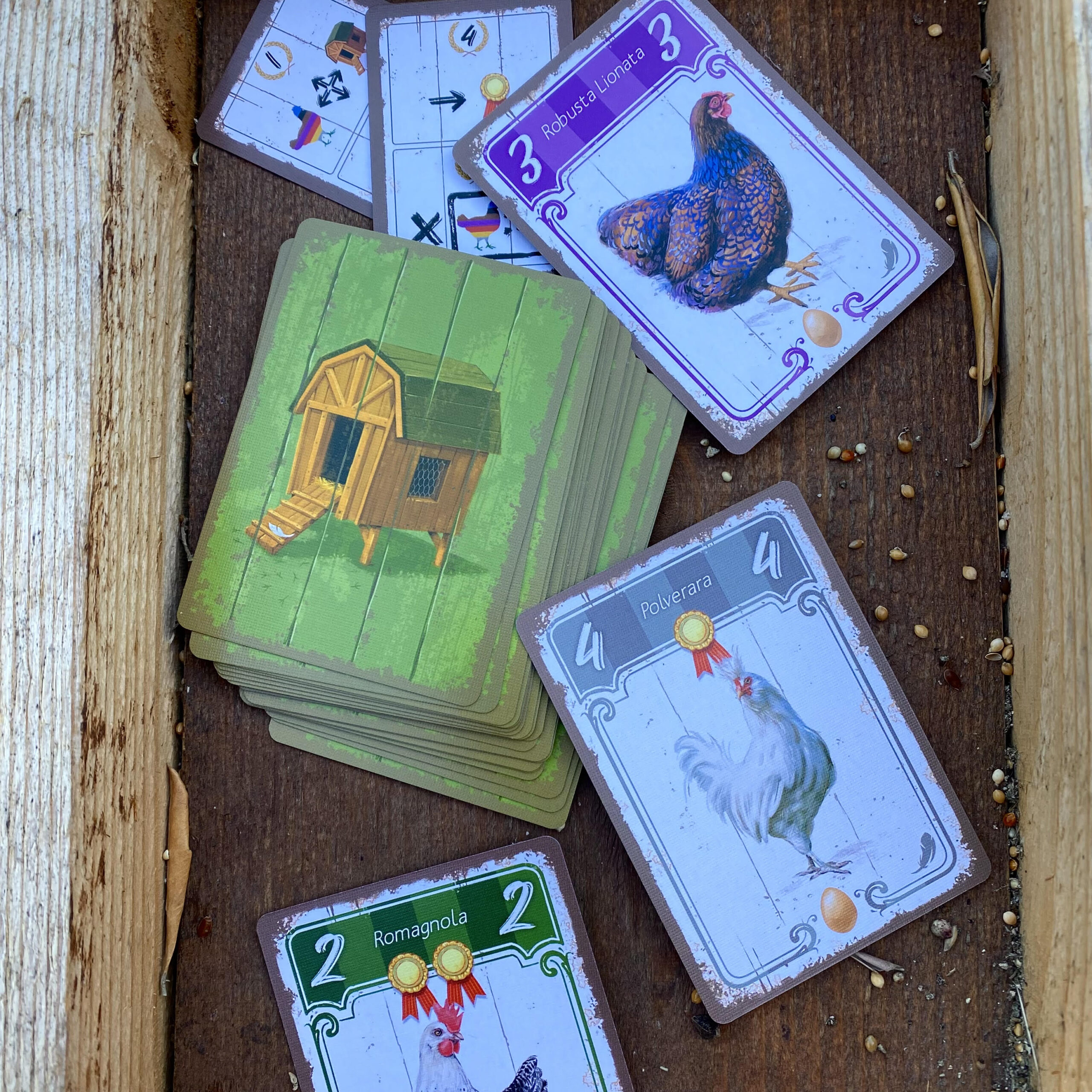 little-rocket-games-blue-collection-hens-extension-italian-breeds-poules image 2