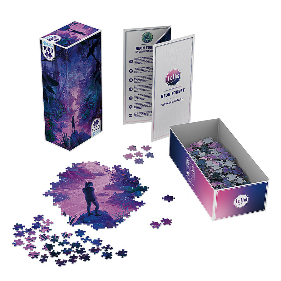 mancalamaro-tokaido-puzzle-universe-1000-pi-ces-neon-forest image 2
