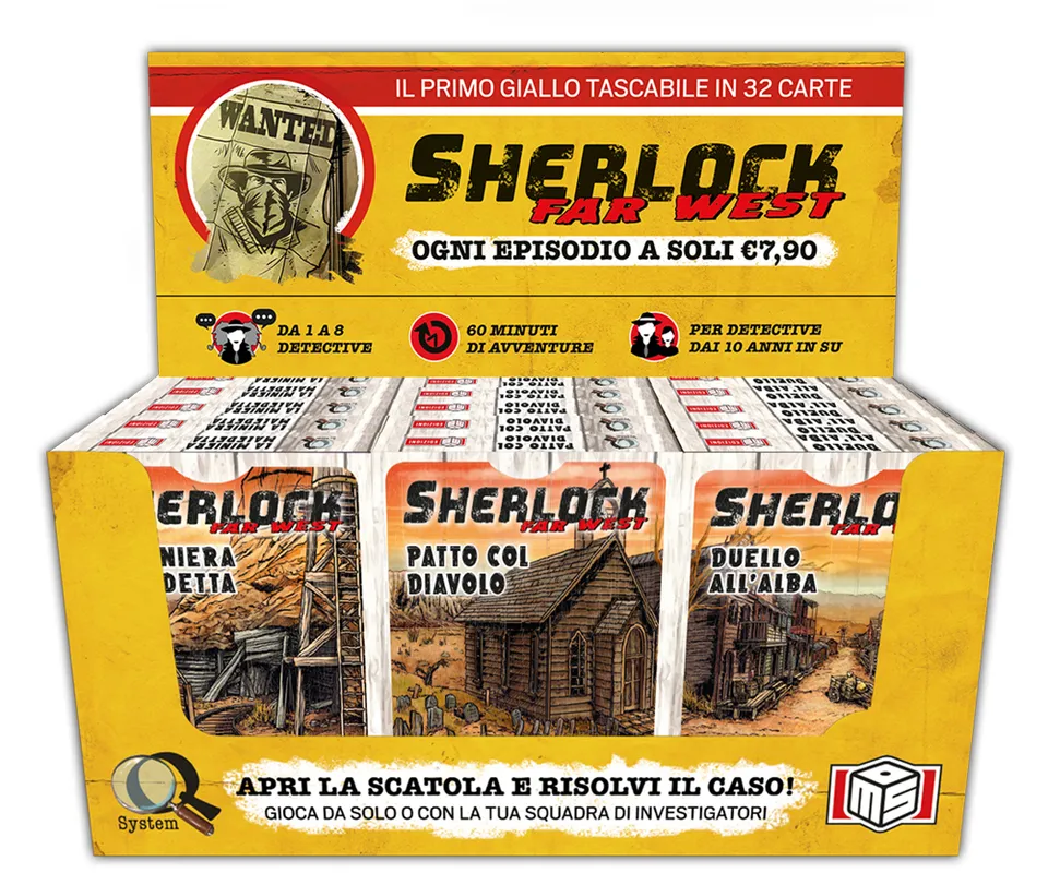 ms-edizioni-sherlock-far-west-jeu-de-cartes image 1