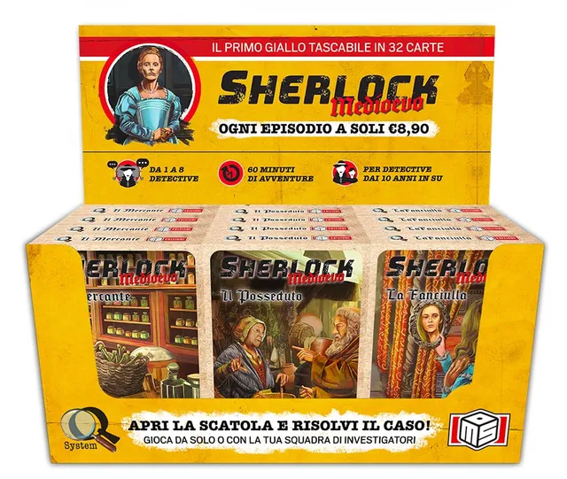 ms-edizioni-sherlock-medioevo-jeu-de-cartes-enqu-te image 1