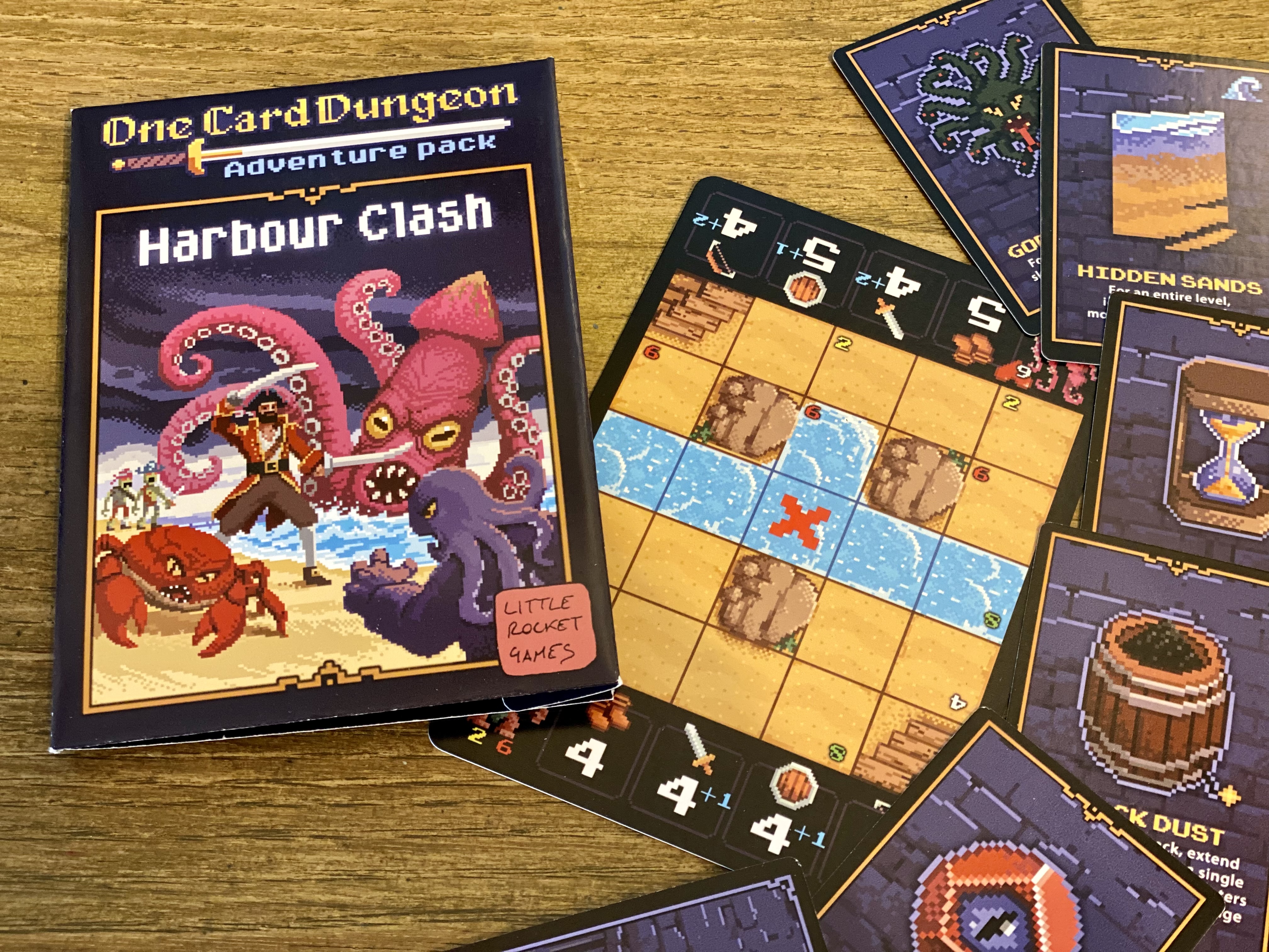 little-rocket-games-one-card-dungeon-harbour-clash-extension-solo image 2