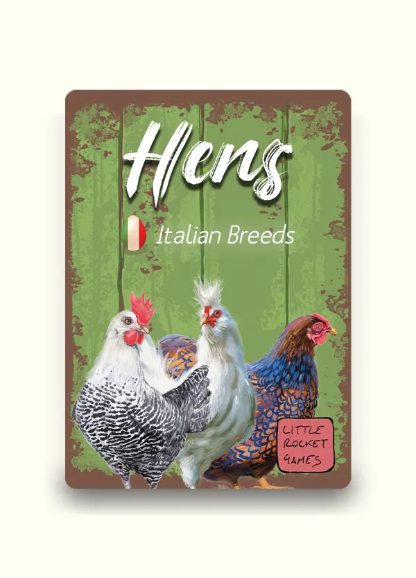 little-rocket-games-blue-collection-hens-extension-italian-breeds-poules image 1