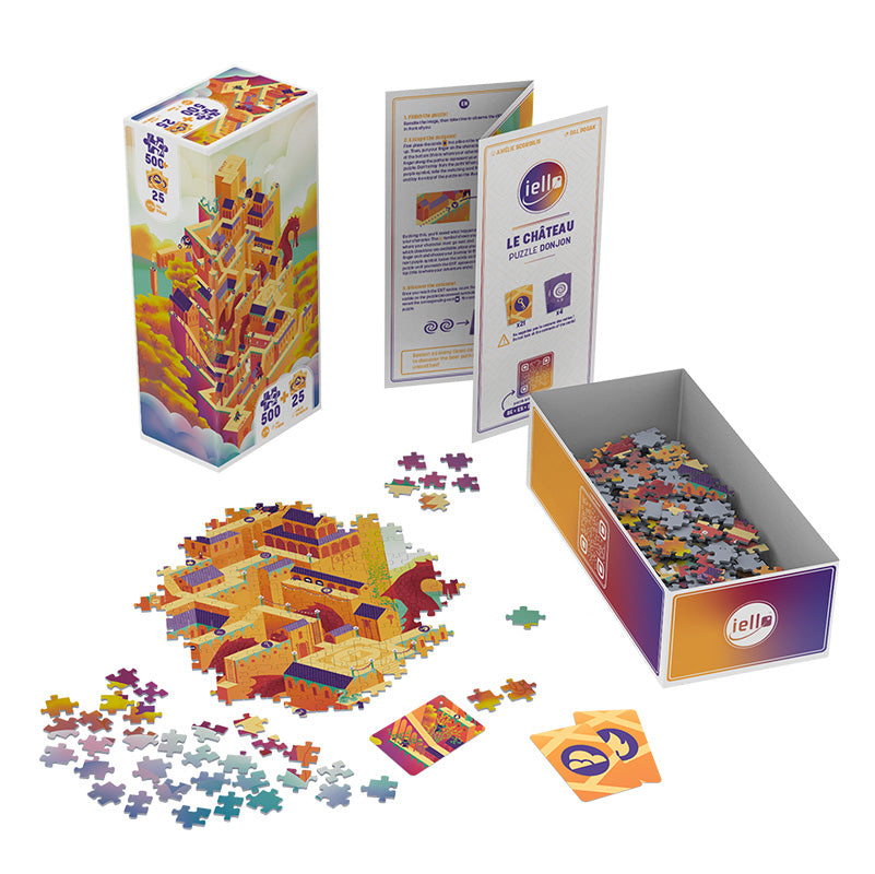 mancalamaro-tokaido-puzzle-play-donjon-chateau-500-pi-ces image 2