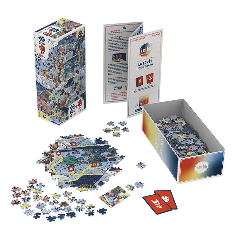 mancalamaro-puzzle-play-donjon-la-foret-puzzle-500-pi-ces image 2