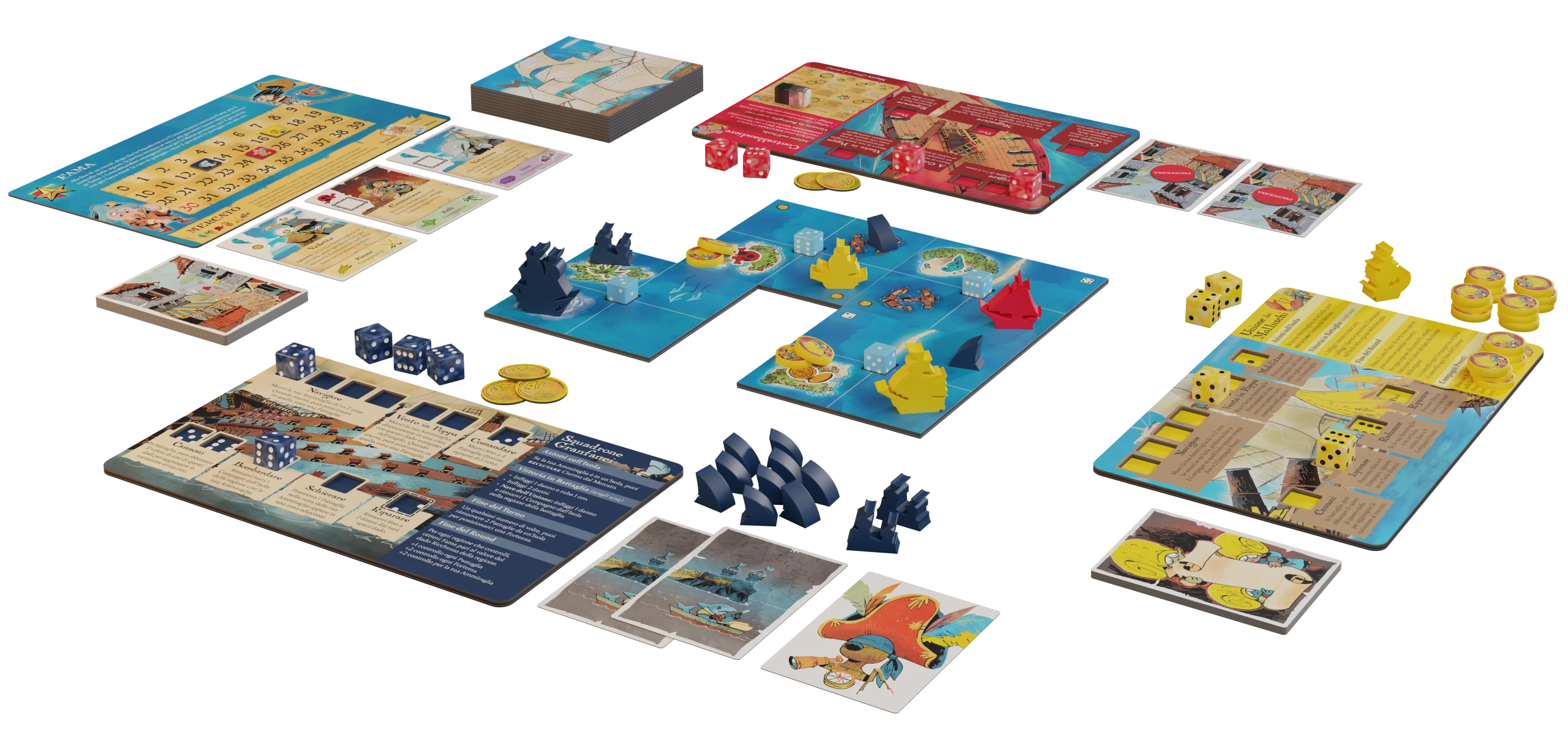 ms-edizioni-ahoy-jeu-de-soci-t-pirates-dition-italienne image 2