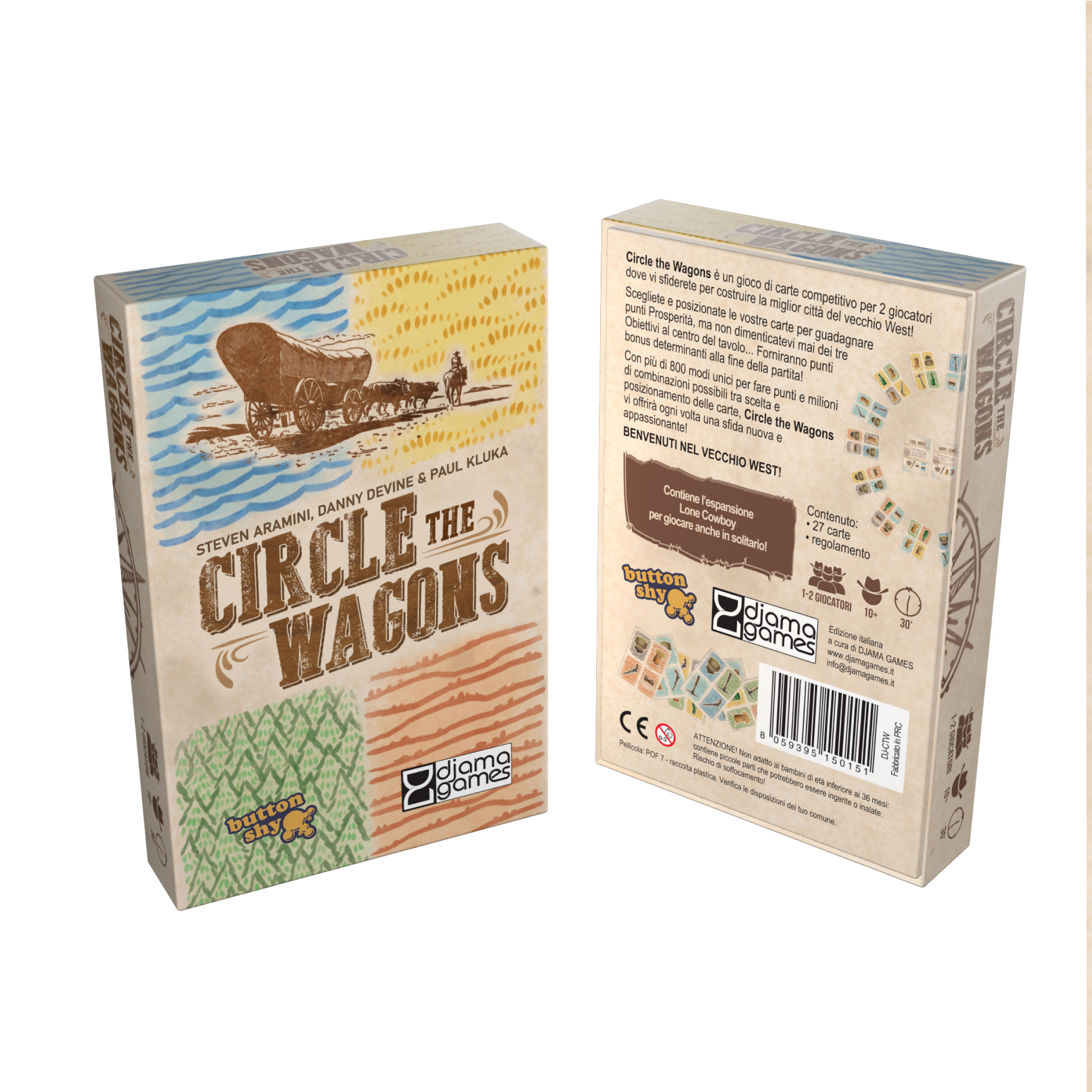 ms-edizioni-western-legends-circle-the-wagons-jeu-de-cartes-duel image 1
