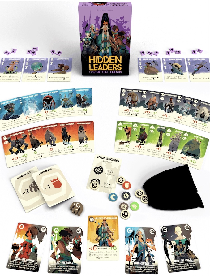 little-rocket-games-hidden-leaders-extension-forgotten-legends-jeu image 2