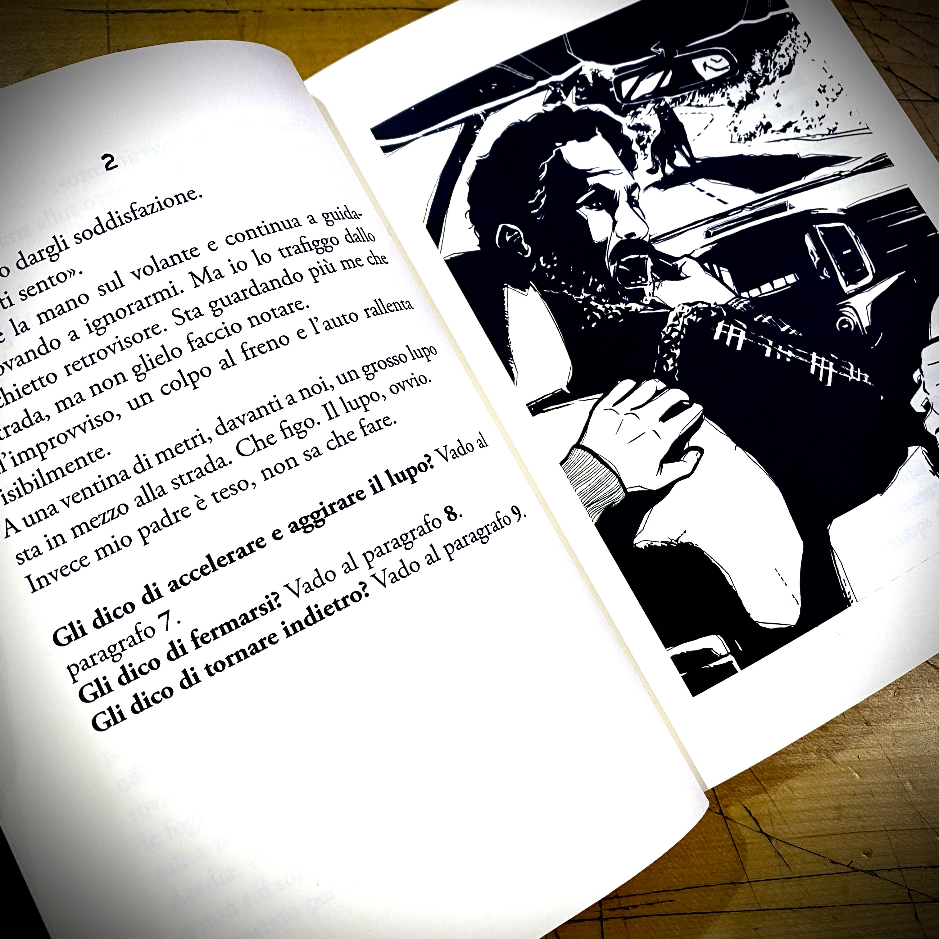 little-rocket-games-il-lupo-del-maine-child-wood-livre-jeu-simon image 2