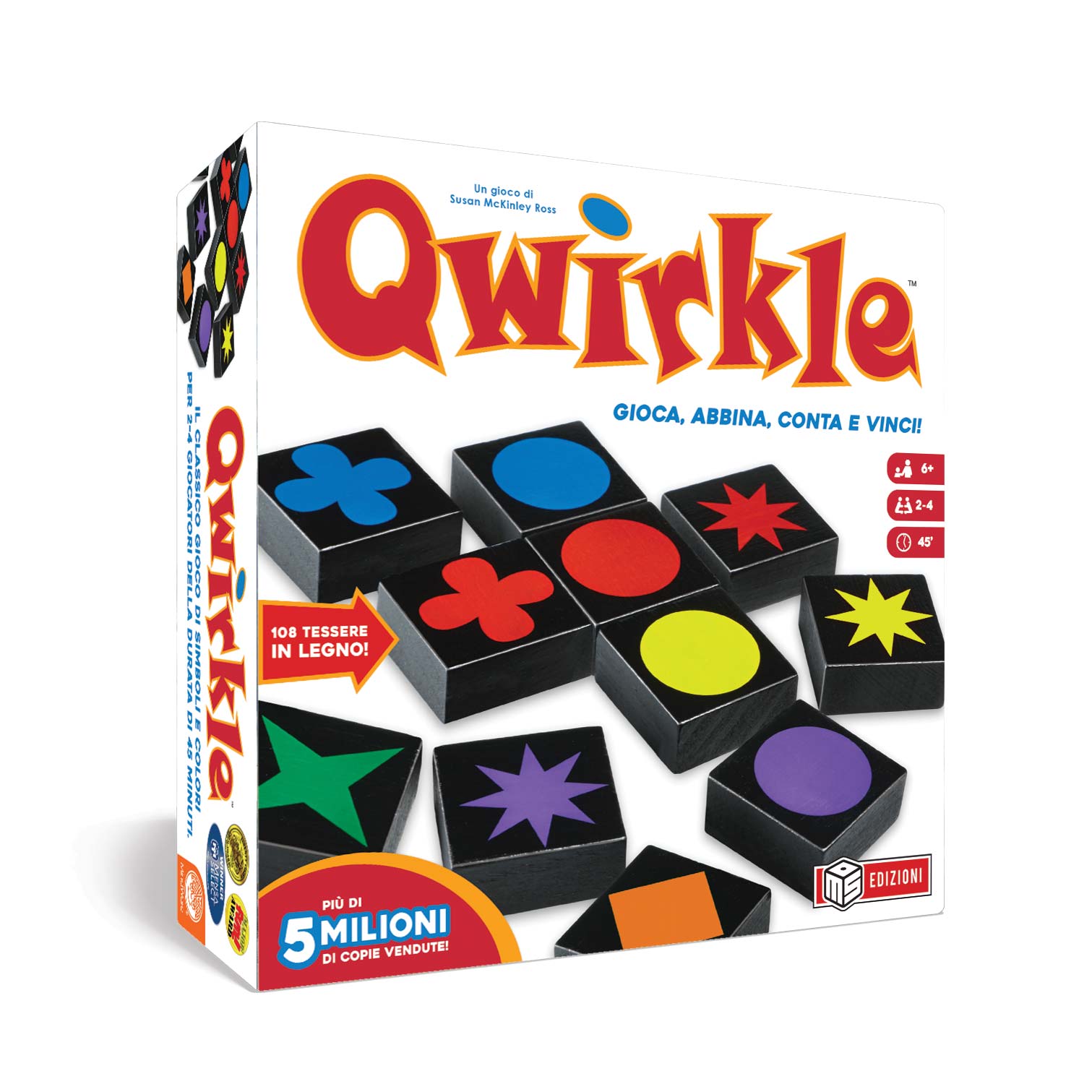 ms-edizioni-navoria-qwirkle-edizione-italiana-jeu-de-tuiles image 1