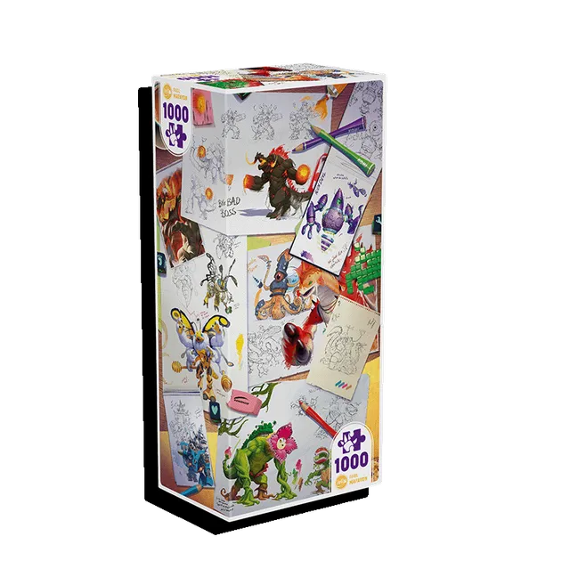 mancalamaro-kanagawa-making-of-monsters-puzzle-1000-pi-ces image 1