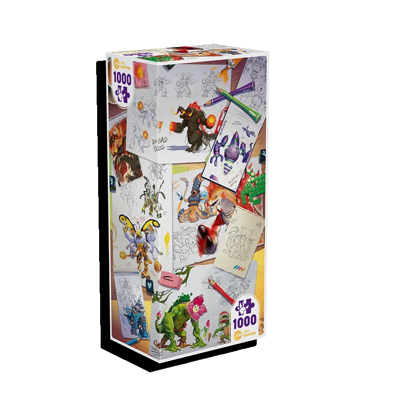 mancalamaro-kanagawa-making-of-monsters-puzzle-1000-pi-ces image 1