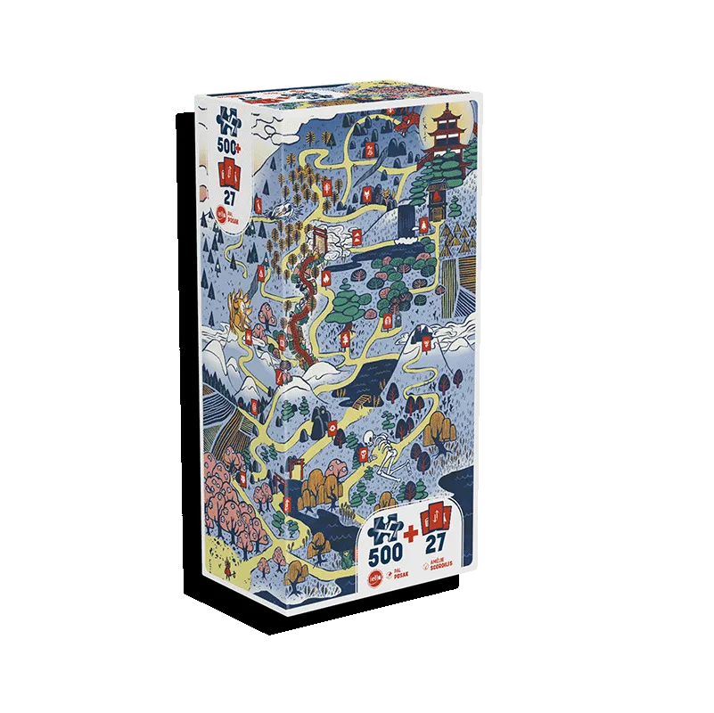 mancalamaro-puzzle-play-donjon-la-foret-puzzle-500-pi-ces image 1