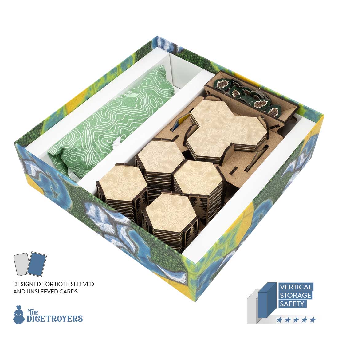 little-rocket-games-blue-collection-cascadia-organizer-rangement image 4