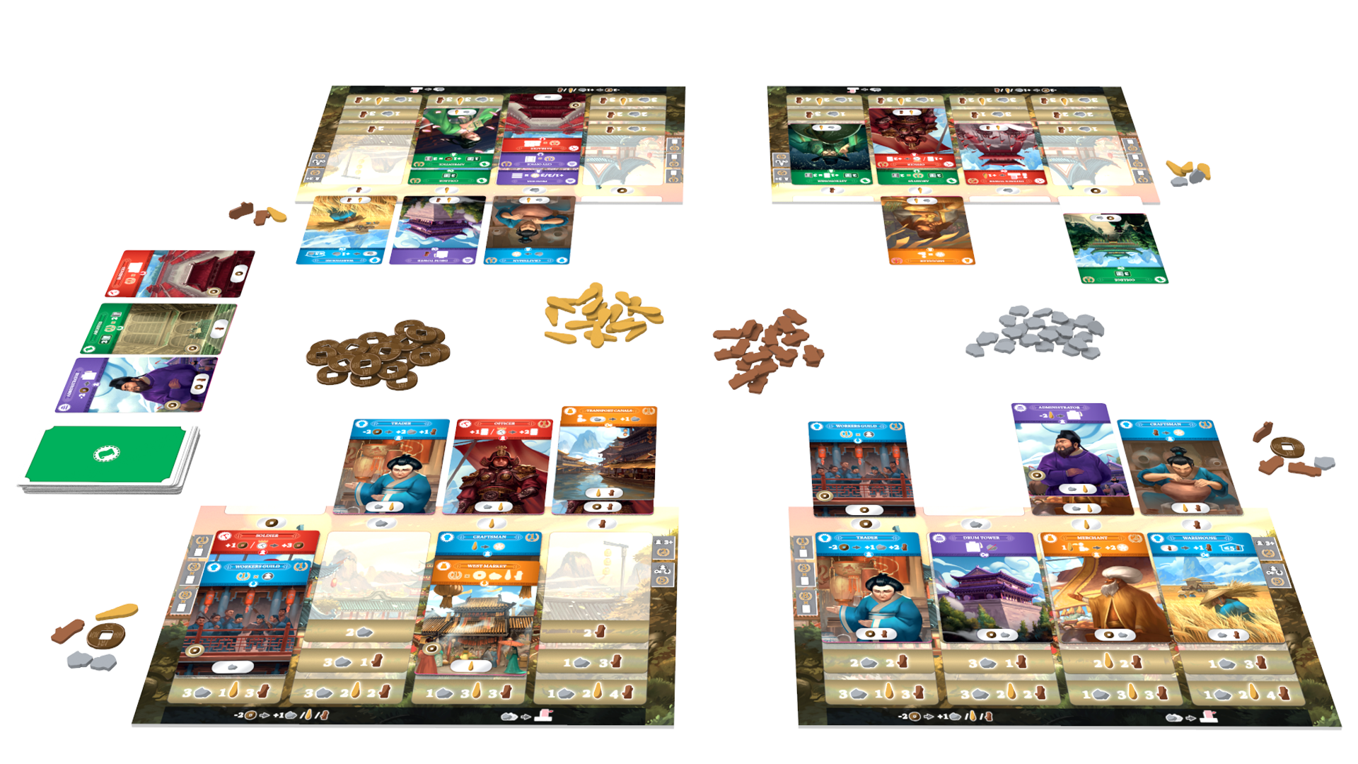pendragon-chang-an-jeu-de-cartes-gestion-ressources-bo-te image 2