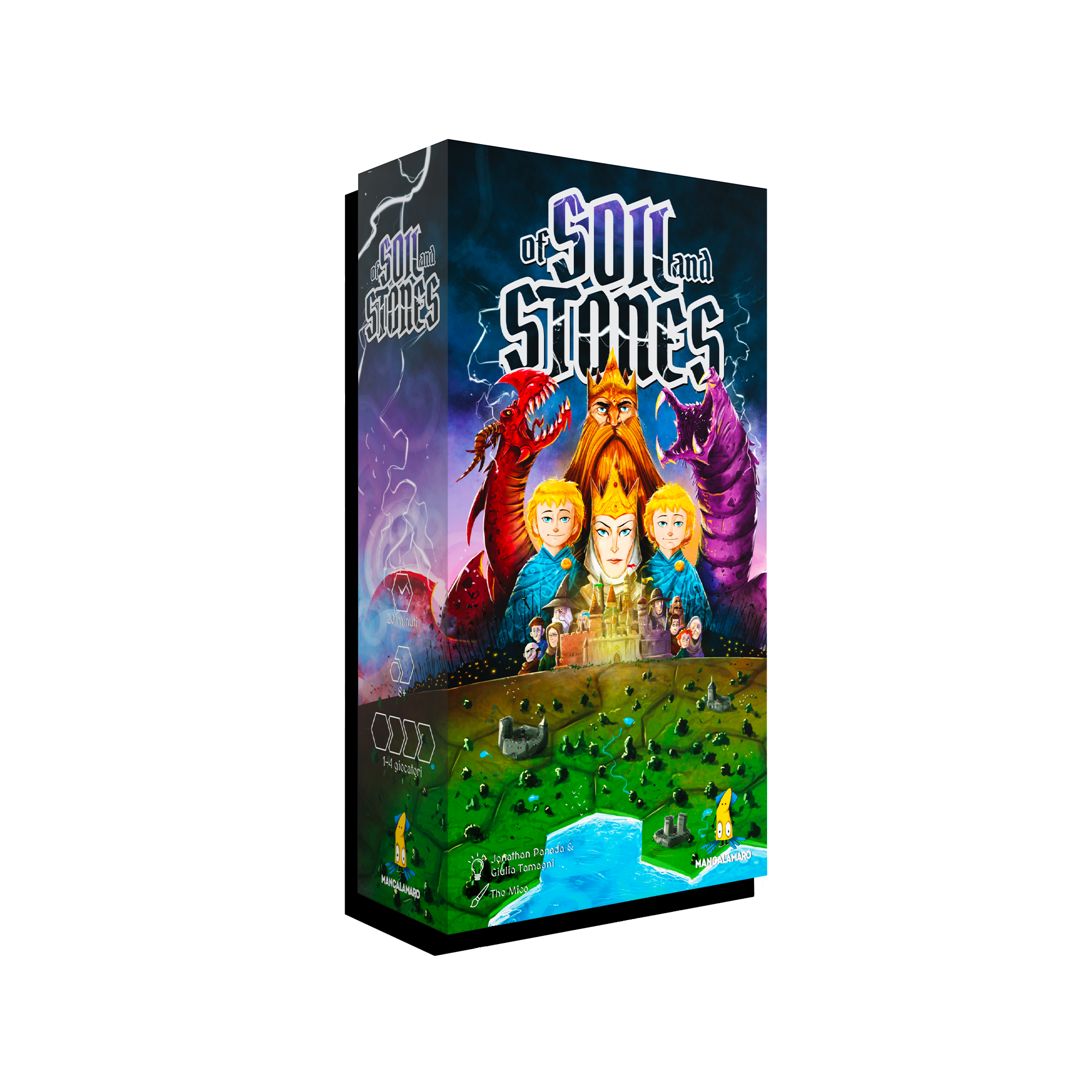 mancalamaro-unmatched-of-soil-and-stones-jeu-tuiles-1-4-joueurs image 1